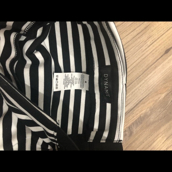 Stripped black and white skirt - Picture 3 of 3